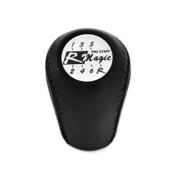 Nissan R Magic Shift Knob Lift-Up Reverse Lockout 6 Speed Manual Transmission Genuine Leather Shifter Lever Screw-On M10xP1.25