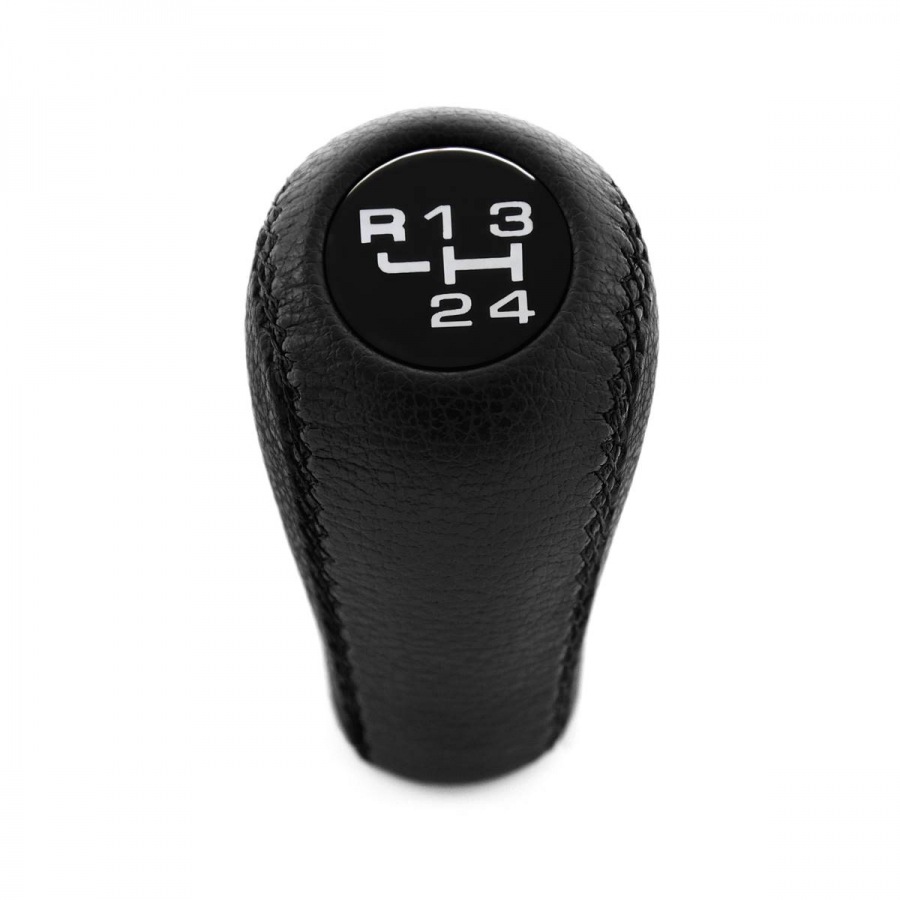 Volkswagen Gear Stick Shift Knob Genuine Leather 4 Speed Manual Transmission Shifter Lever Screw-On Type M12x1.5