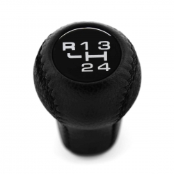 Volkswagen Genuine Leather Short Shift Knob 4 Speed Manual Transmission Gear Shifter Lever Screw-On Type M12x1.5