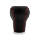 Volkswagen Red Stitched Gear Shift Knob 4 Speed Manual Transmission Genuine Leather Shifter Lever Screw-On Type M12x1.5