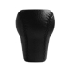 Mazda Trust Grex Black Emblem Genuine Leather Short Shift Knob 5 Speed Manual Transmission Shifter Lever Screw-On Type M10x1.25