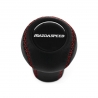 Mazda Mazdaspeed Short Shift Knob Red Stitched 5 & 6 Speed Manual Gearbox Genuine Leather Shifter Lever Screw-On Type M10x1.25