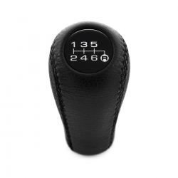 Mazda Gear Stick Shift Knob Genuine Leather 6 Speed Manual Transmission Shifter Lever Screw-On Type M10x1.25