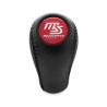 Mazda Mazdaspeed Gear Stick Shift Knob 5 & 6 Speed Manual Transmission Genuine Leather Shifter Lever Screw-On Type M10x1.25
