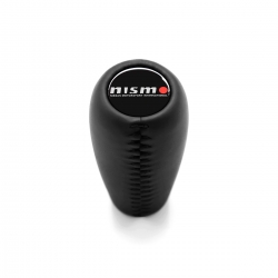 Nissan Nismo Short Shift Knob 5 & 6 Speed MT Genuine Leather Shifter Lever Screw-On Type M10x1.25 OEM Part Number 32865-RN003