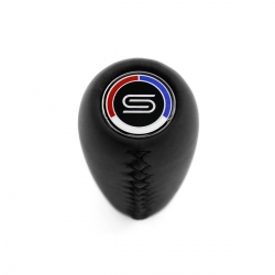 Datsun Sunny Short Shift Knob OEM Part Number 40-J4252B 4 & 5 Speed MT Real Leather Shifter Lever Screw-On Type M8x1.25