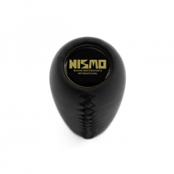 Datsun Nismo Competition Short Shift Knob OEM Part Number 40-J4252B 4 & 5 Speed MT Real Leather Shifter Lever Screw-On M8x1.25