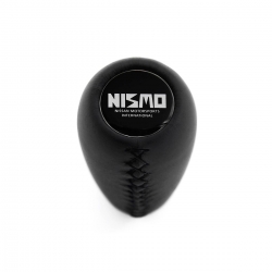Datsun Nismo Competition Short Shift Knob OEM Part Number 40-J4252B 4 & 5 Speed MT Real Leather Shifter Lever Screw-On M8x1.25