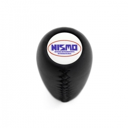 Datsun Nismo Competition Short Shift Knob OEM Part Number 40-J4252B 4 & 5 Speed MT Real Leather Shifter Lever Screw-On M8x1.25