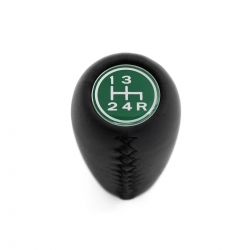 Datsun Competition Short Shift Knob OEM Part Number 40-J4252B 4 Speed MT Genuine Leather Shifter Lever Screw-On Type M8x1.25